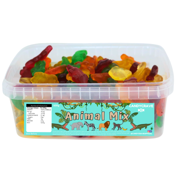 Candycrave Jelly Animal Mix Tub 600g