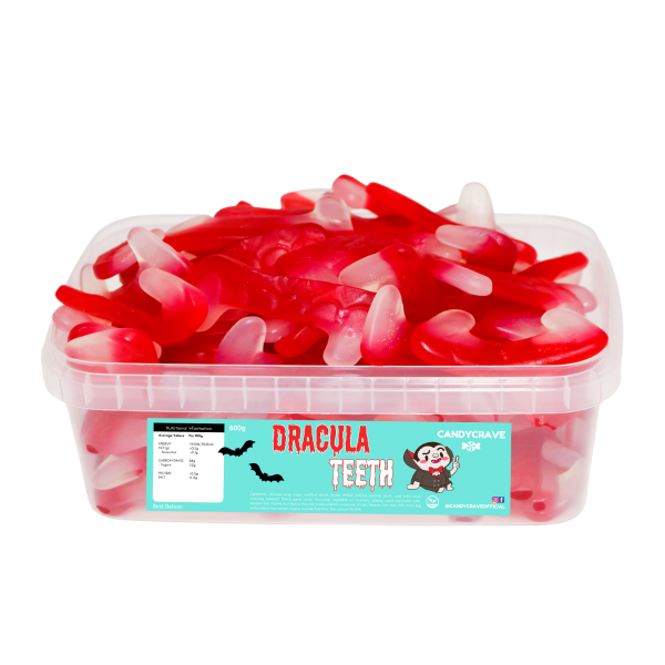 Candycrave Dracula Teeth Tub 600g