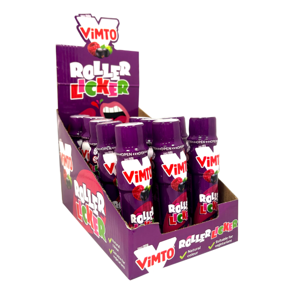 Rose Confectionery Vimto Roller Licker 65ml x 15 Pack