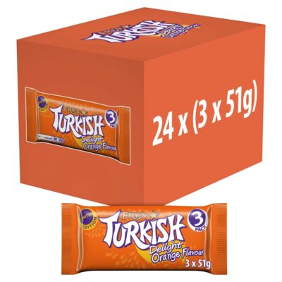 Fry's Limited Edition Turkish Delight Orange Flavour 3 Pack 153g (24 Pack)