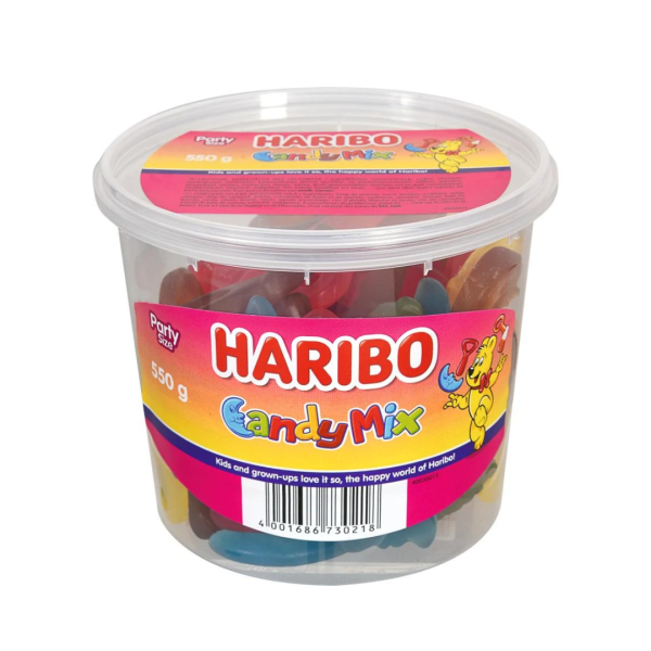 Haribo Candy Mix Tub 550g