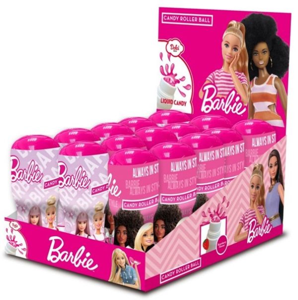 Rose Confectionery Barbie Roller Licker 40ml x 15 Pack