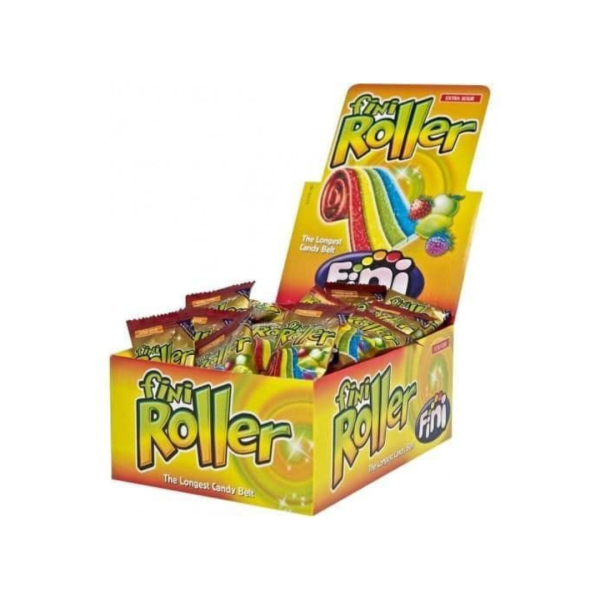 Fini Fizzy Rainbow Rollers 20g x 40 - Full Box