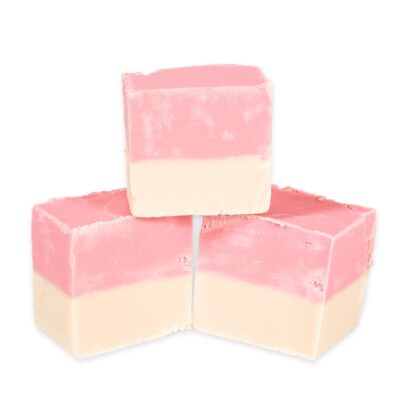 Luxury Dairy Free Strawberries & Cream Fudge 100g