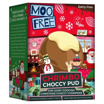 Moo Free Crimbo Choccy Pud Box 80g