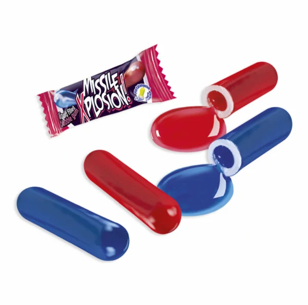 Fini Missile Xplosion Bubblegum x 10 Pack