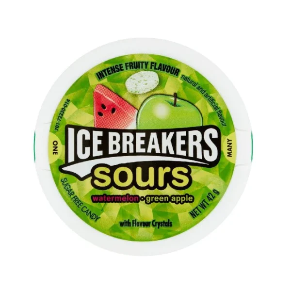 Ice Breakers Sour Watermelon & Apple - 42g *USA*