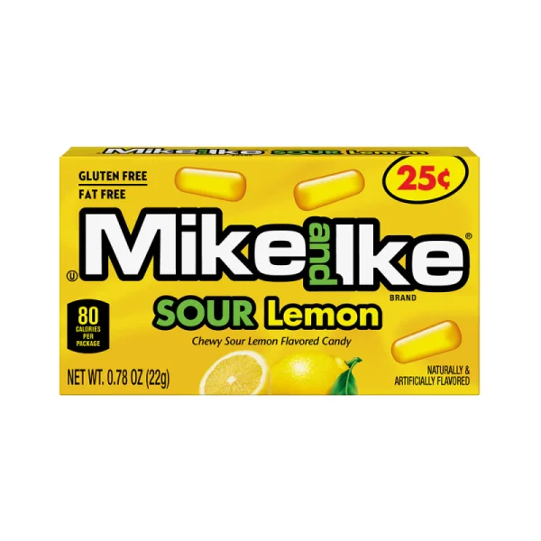 Mike & Ike Sour Lemon Changemaker 22g *USA*