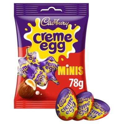 Cadbury Creme Egg Minis Chocolate Bag 78g