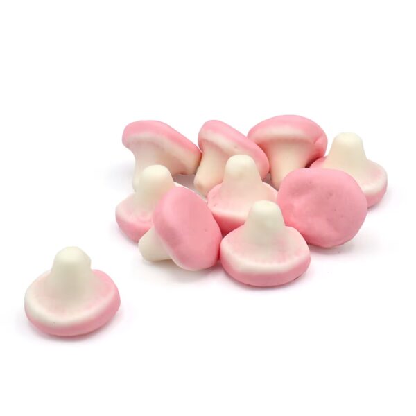 Kingsway Strawberry Foam Mushrooms 200g