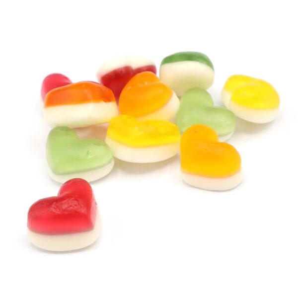 Fruity Gummy Hearts 200g