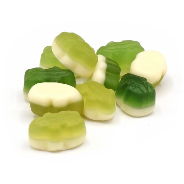 Mini Apple Gummy Frogs 200g