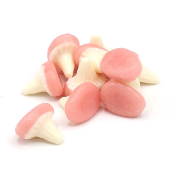 Mini Strawberry Gummy Mushrooms 200g