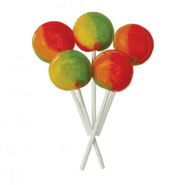 Dobsons Wrapped Tropical Fruit Mega Lollies 5 Pack