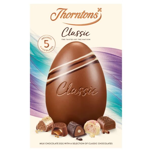 Thorntons Classic Milk Chocolate Easter Egg 150g