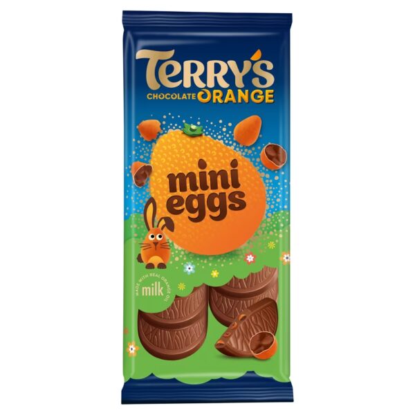 Terry’s Chocolate Orange Milk Chocolate Mini Egg Bar 90g