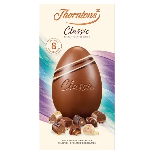 Thorntons Classic Milk Chocolate Easter Egg 220g