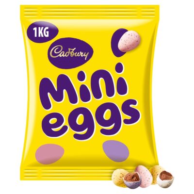 Cadbury Mini Eggs Giant Sharing Chocolate Bag 1kg