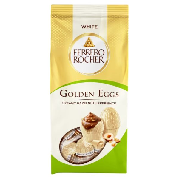 Ferrero Rocher White Golden Eggs Bag 90g