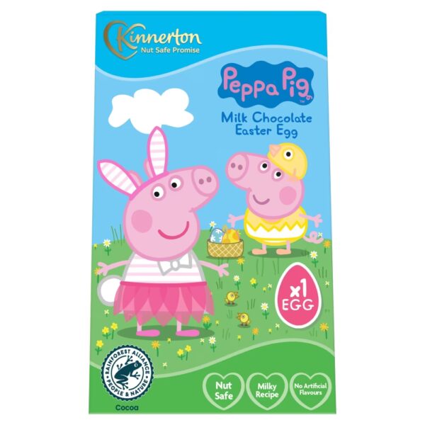 Kinnerton Peppa Pig Milk Chocolate Easter Egg 50g