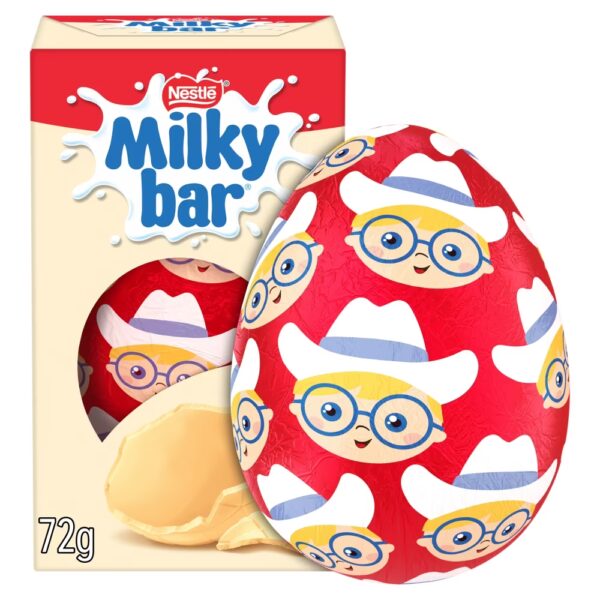 Milkybar White Chocolate Small Easter Egg 72g