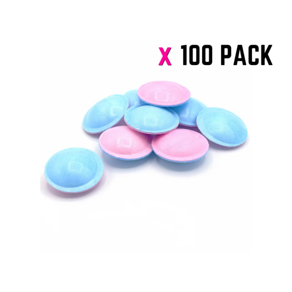 Bubblegum Flying Saucers - 100 Pack