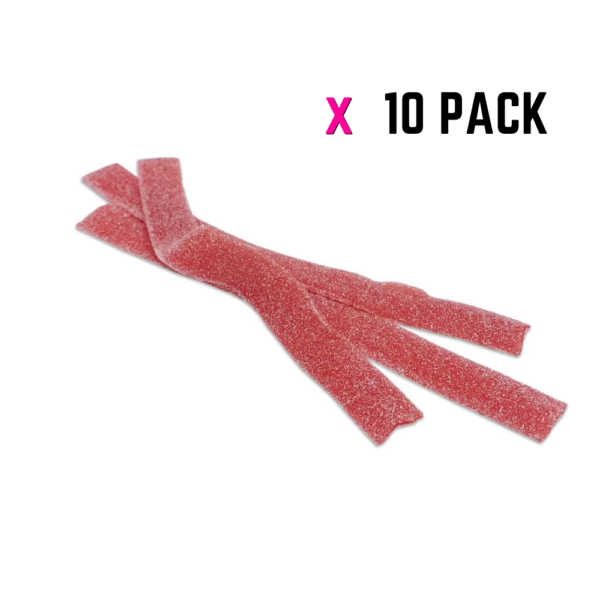 Vidal Fizzy Strawberry Belts 10 Pack