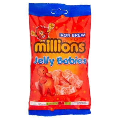 Millions Iron Brew Jelly Babies Bag 150g