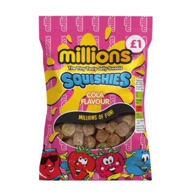 Millions Squishies Cola Bag 120g £1 PMP