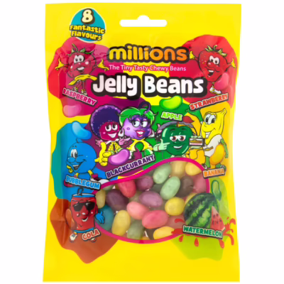 Millions Jelly Beans Pouch 160g