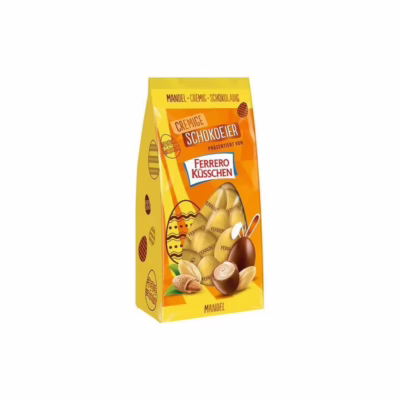 Ferrero Kisses Creamy Chocolate Eggs Almond 100g - (GERMANY)