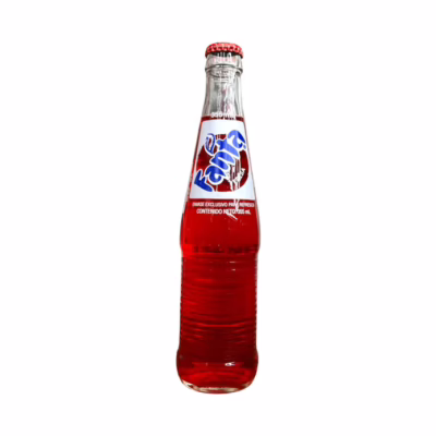 Mexican Fanta Strawberry Glass Bottle 355ml - (MEXICO)