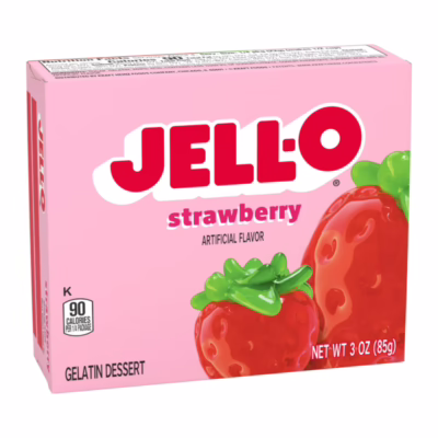 Jell-O Strawberry Gelatin Dessert 85g - (USA)