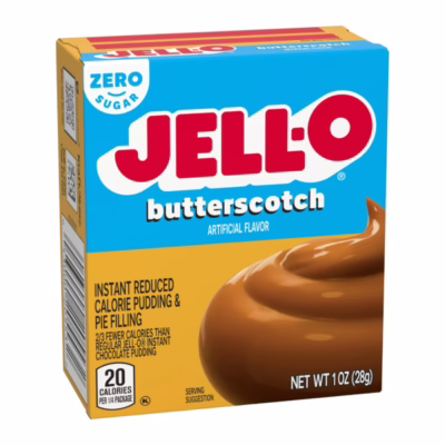 Jell-O Butterscotch Instant Pudding Sugar Free 28g - (USA)