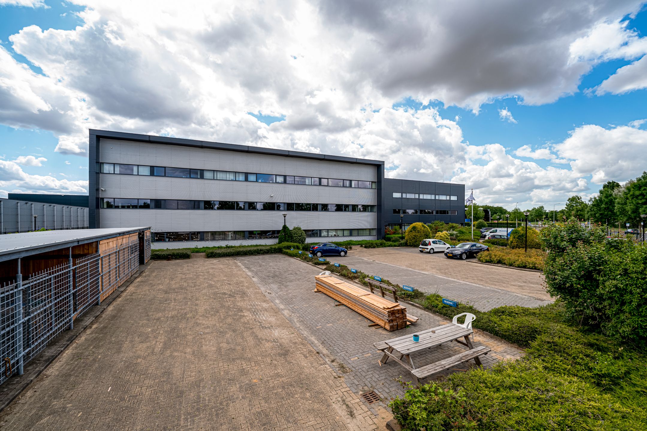 Rear Car Park View